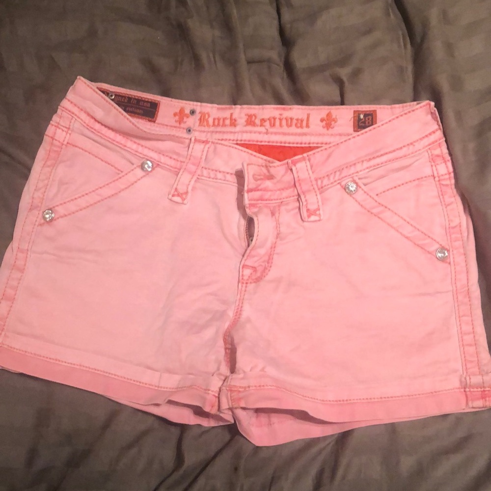 Rock Revival Shorts - Pink